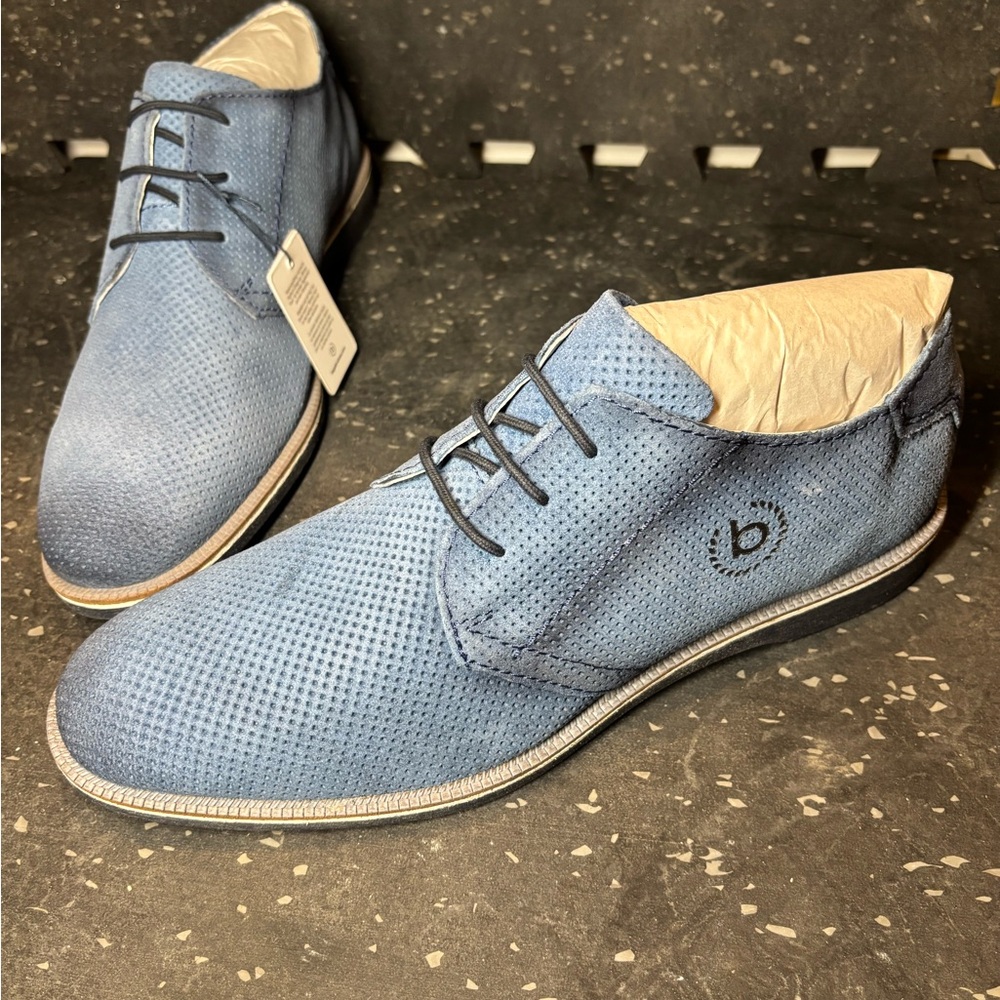 Bugatti Shoes Blue Suede EU size 43 (US 10) Men’s